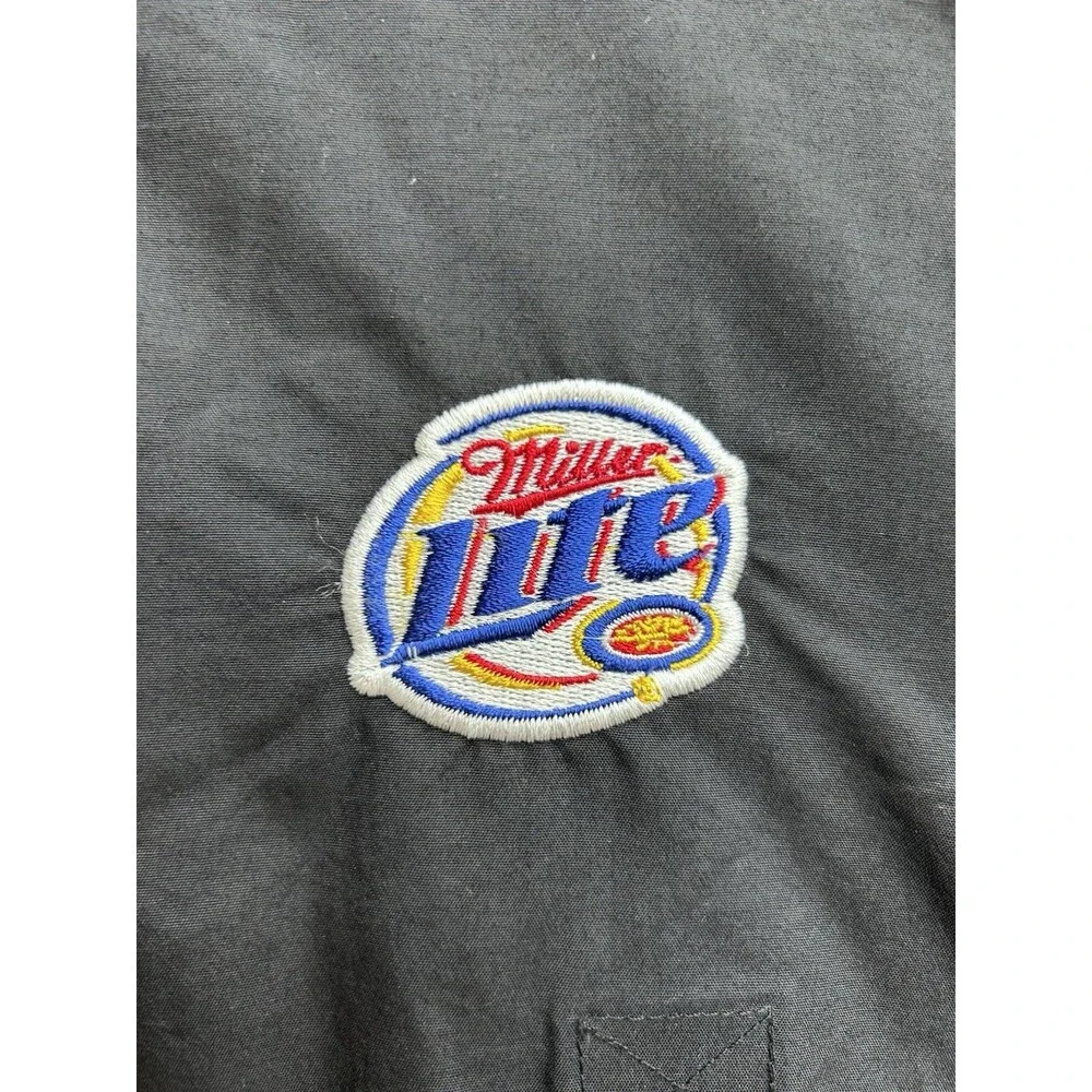 NOS Miller Lite Game Day Crew Vest Dunbrooke NWT Men’s XL Full Zip - Picture 6 of 10